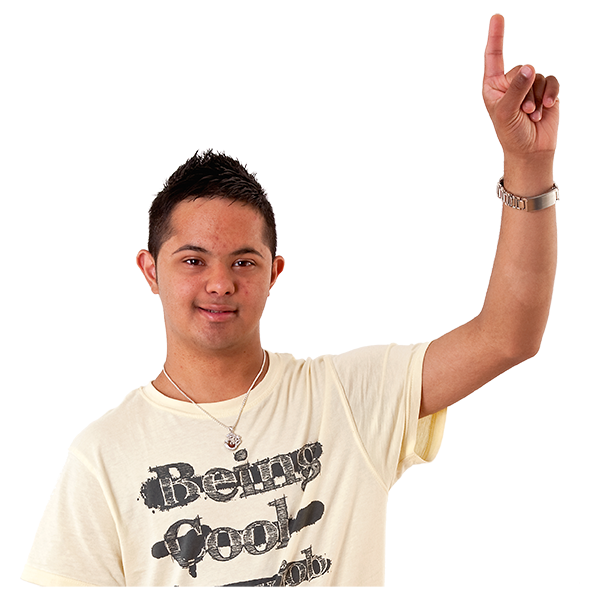 Picture of a man asking a question